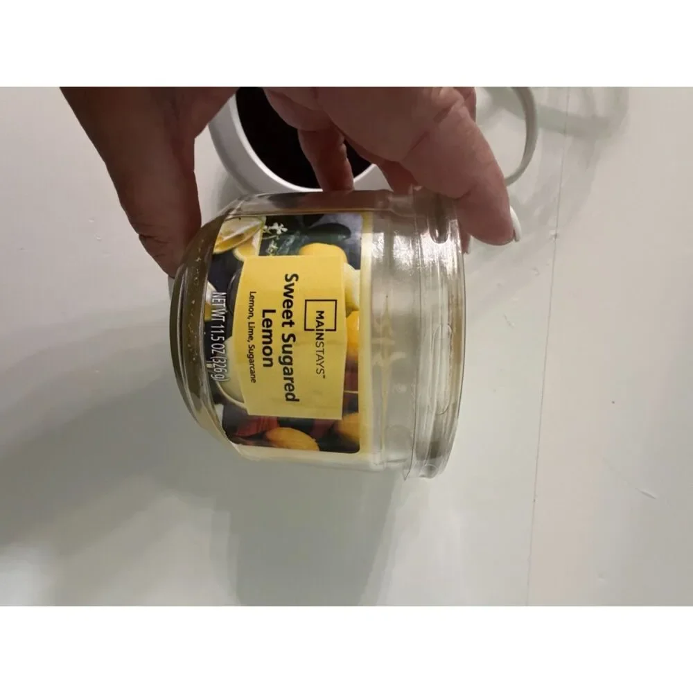 Mainstays 3 wick candle and candle warmer